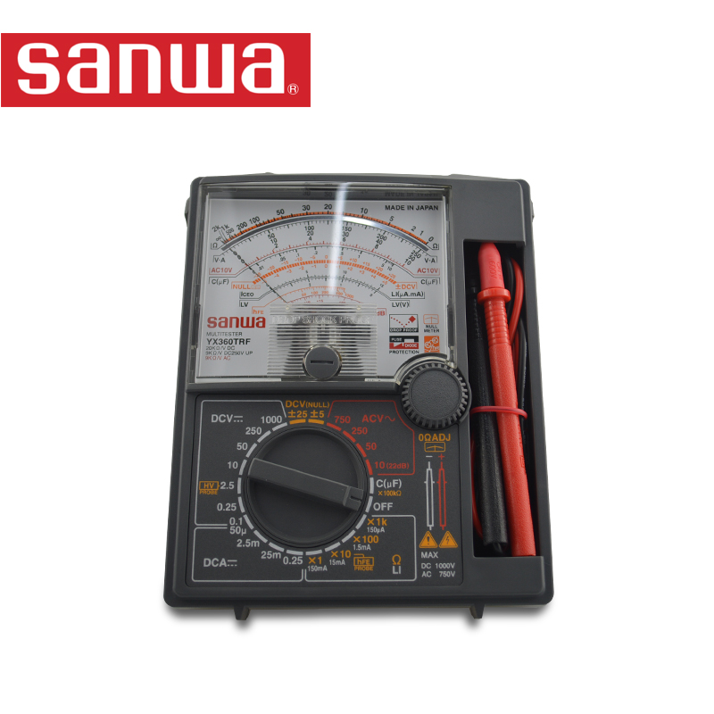 三和(SANWA)YX360 TRF指针式万用表 便携耐用 精准可靠