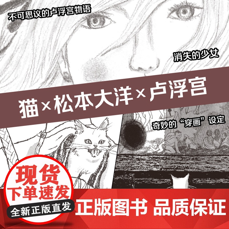 卢浮宫的猫 全两册 松本大洋新作 获 漫画界奥斯卡 艾斯纳奖 松本大洋 四川美术出版社 正版书籍 艾斯纳奖获奖漫画高清大图