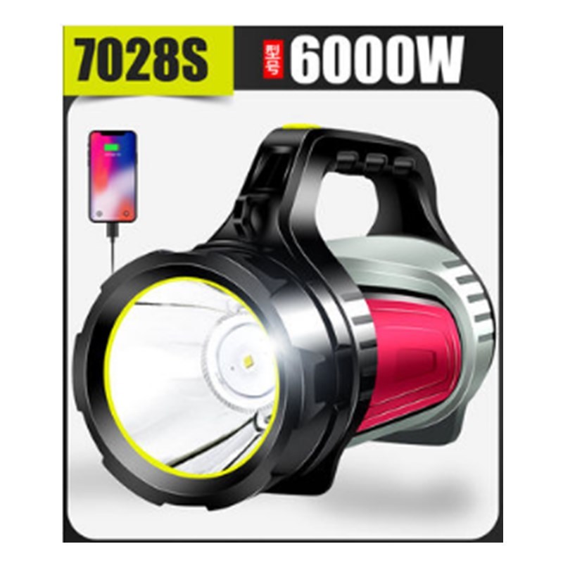 强光手电筒氙气手提式 6000W 续航30小时 SQ