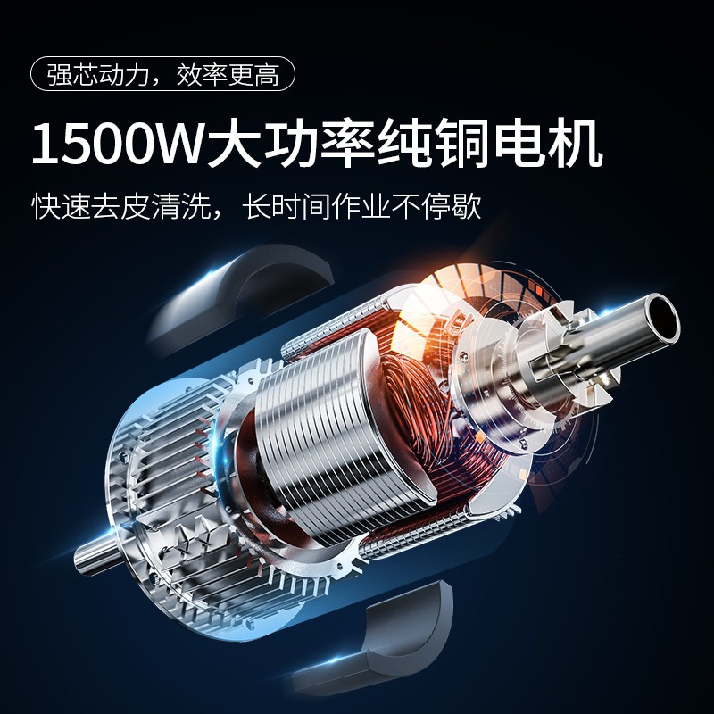 乐创(lecon)商用多功能切菜机 300-1500kg/h 酒店食堂切丁切丝切片机 LC-J-902P