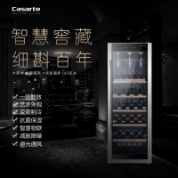 卡萨帝(Casarte)316升冰吧酒柜家庭商务储酒冰箱 恒温恒湿 精准电子温控 专业储酒虚拟酒窖 JC-316BPU1