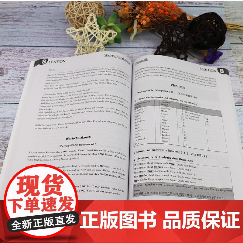 外研社 当代大学德语1第一册 练习手册 大学德语练习册 德语专业本科大学德语教程配套辅导习题集 德语学习 外语教学与研究高清大图