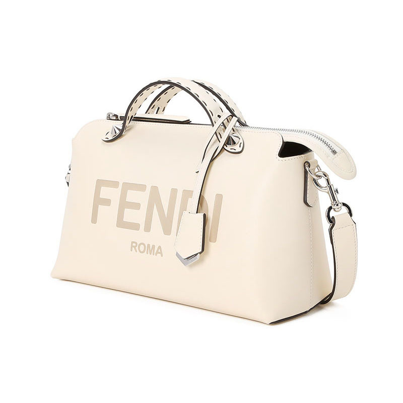 预订 FENDI 芬迪 BY THE WAY 波士顿手柄包 单肩包 手提包 斜挎包中号 LOGO标识光面皮8BL146