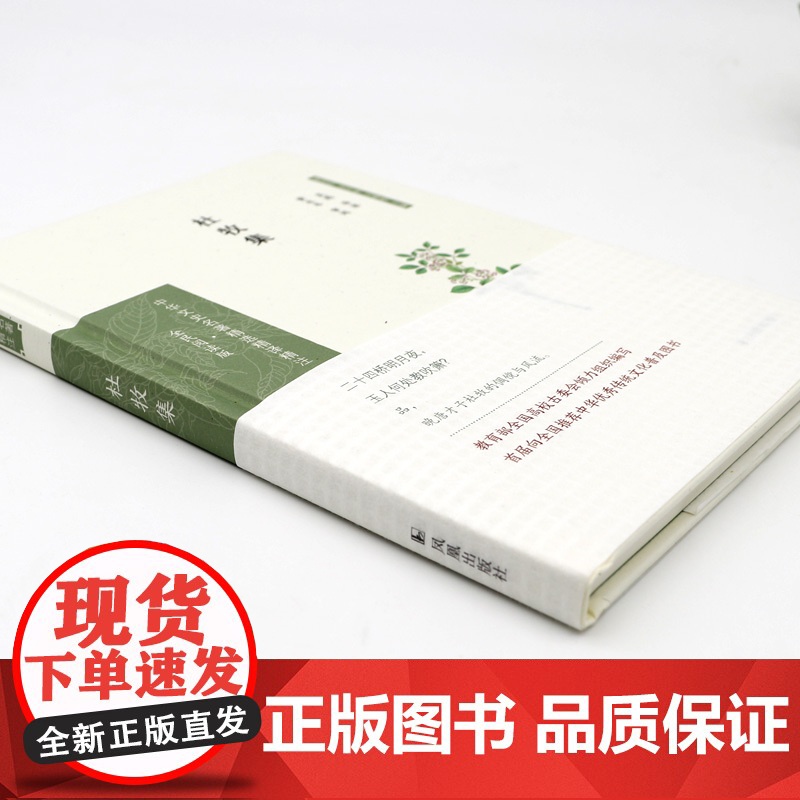 杜牧集 中华文史名著精选精译精注丛书 全民阅读版 32开精装 晚唐代表诗人与李商隐齐名并称小李杜 精选杜牧诗文佳导读 注高清大图
