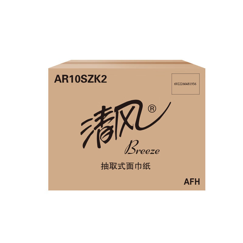 清风-柔韧系列亲肤抽纸27小包(整箱) AR10SZK2高清大图