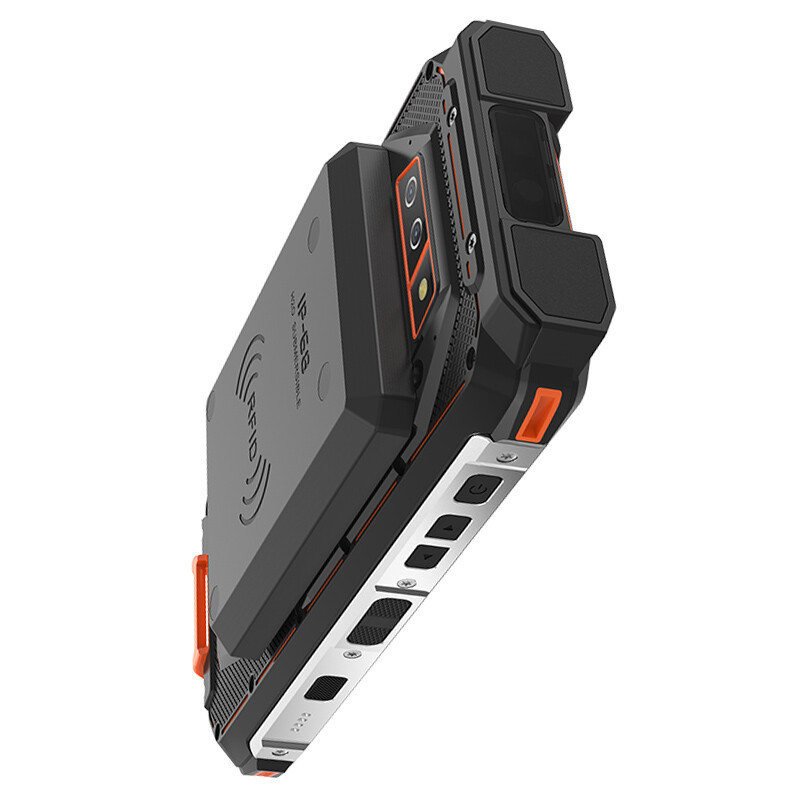 遨游(AORO)M5 安卓8.1手机工业本安防爆智能终端安卓UHF超高频-RFID 5.65英寸桔黑色高清大图