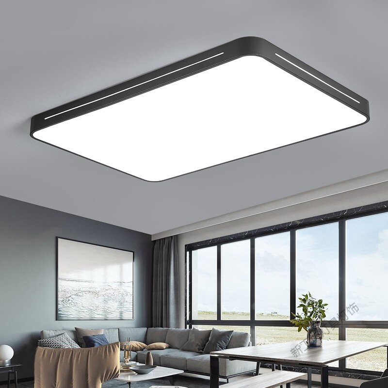 苏宁放心购led客厅灯北欧长方形吸顶灯现代/北欧/极简约大厅灯时尚创意个红饭店灯饰灯具高清大图