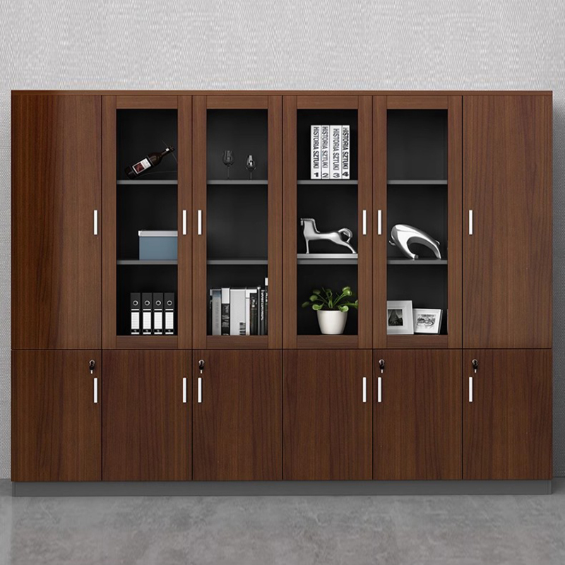 曌梵木质文件柜6门台高清大图