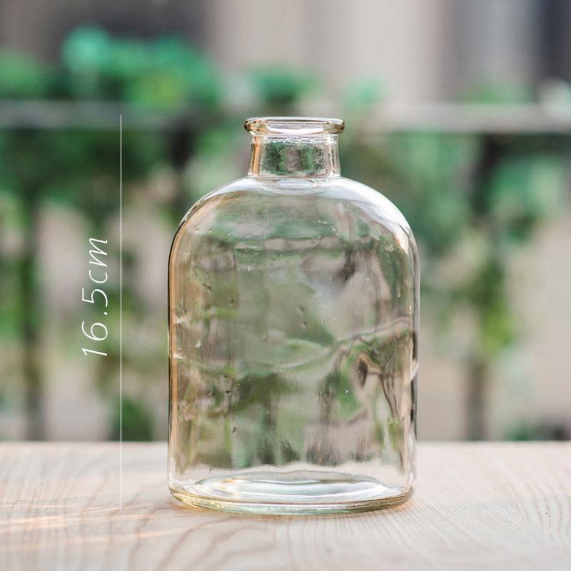 家柏饰(CORATED)小口玻璃瓶 花瓶花器花插 清新森系INS日式北欧装饰摆件 B高清大图