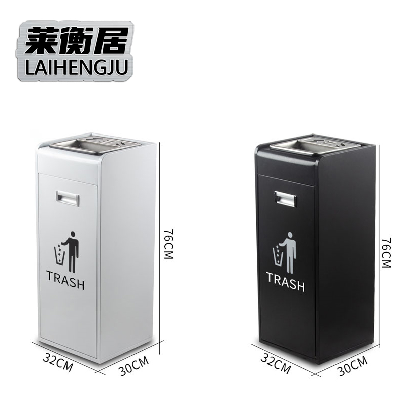 莱衡居 室内垃圾桶 烤漆/个高清大图