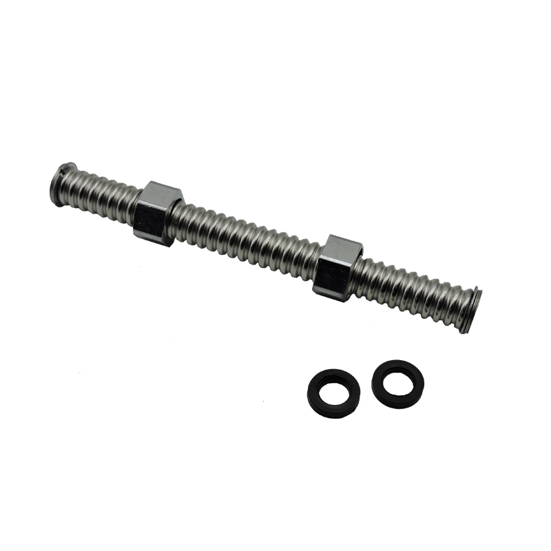 南方卫通 不锈钢波纹管 冷热水管耐热防爆软管 4分 根(NF-098 200cm)高清大图