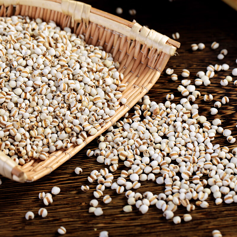 裕道府薏仁米2斤薏米小粒薏米五谷杂粮粗粮粥米伴侣 1kg*1袋高清大图