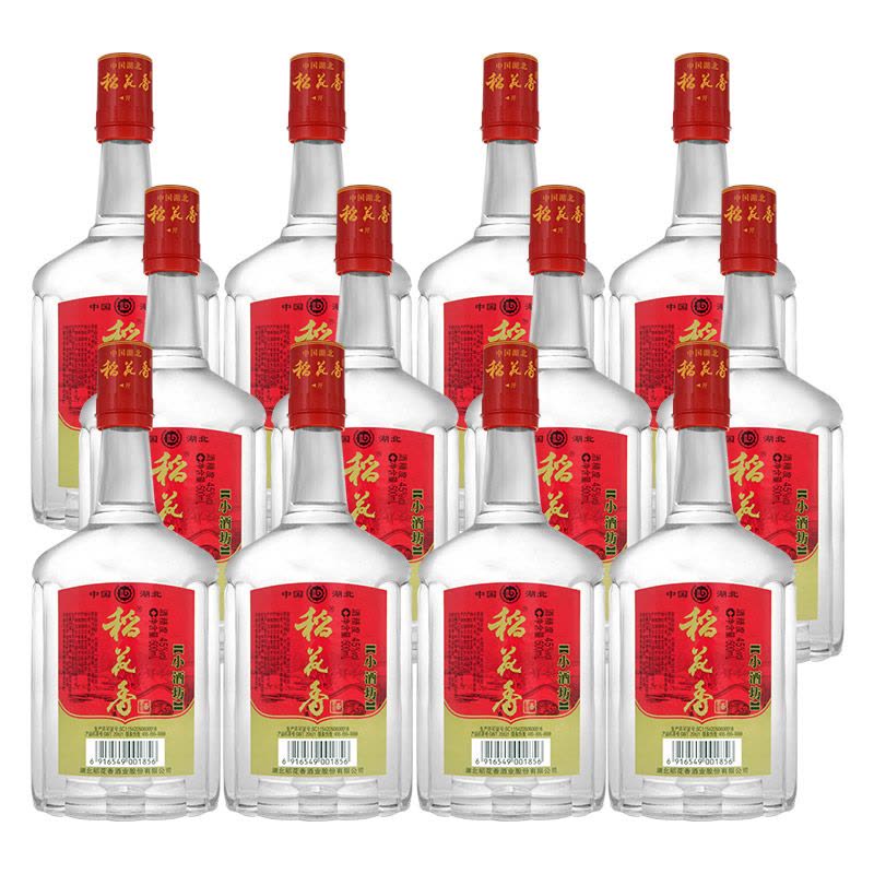 稻花香白酒简装小酒坊45度500ml*12瓶整箱装【价格图片品牌报价】-苏宁易购