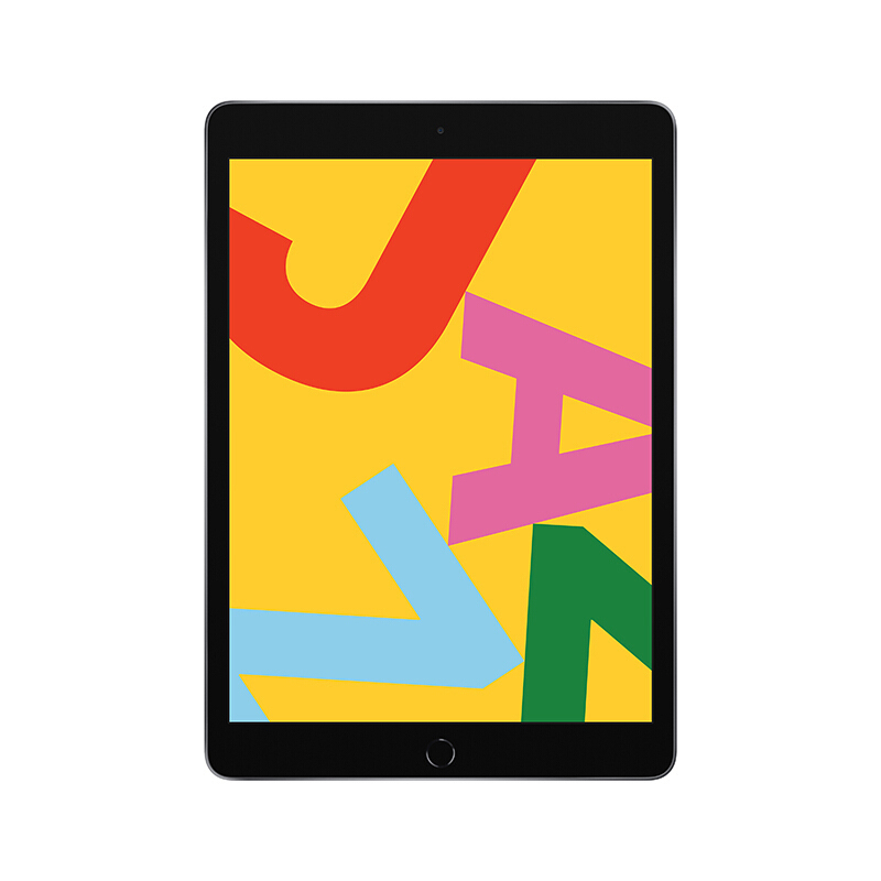 2019新品正品原封未激活 Apple iPad 第7代 10.2英寸128G Wifi版 平板电脑 深空灰[海外版]