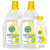 滴露(Dettol)衣物除菌液柠檬1.5L瓶×2瓶装杀菌液儿童宝宝洗衣机用洗衣服消毒杀菌家用洗除螨虫