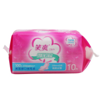 笑爽卫生巾230mm日用棉柔丝薄超薄10片装801
