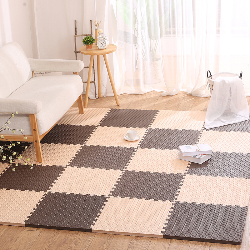 闪电客泡沫地垫家用隔音海绵铺地板垫子拼接爬爬垫卧室儿童爬行垫拼图