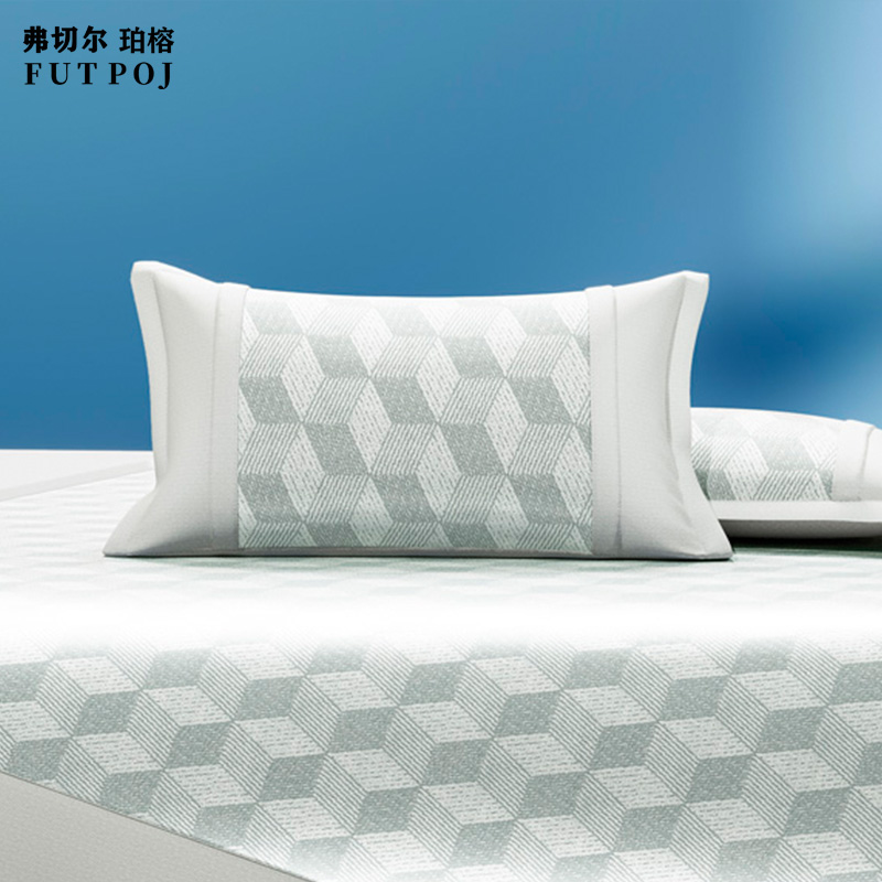 弗切尔珀榕 冰柔凉席冰立方条席款系列三件套高清大图