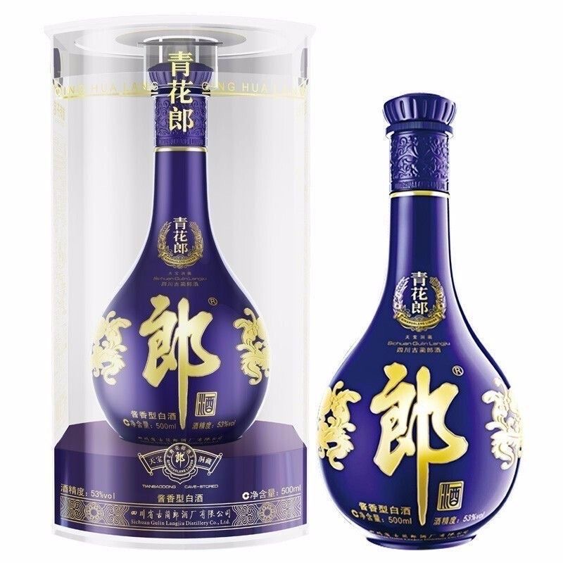 郎酒 2022年青花郎53度 750ml*1瓶 酱香型白酒高清大图