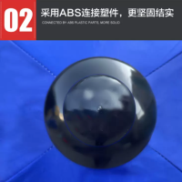 大号户外遮阳伞方形太阳伞雨伞四方伞红色2.5*2.5(伞面加厚)送30L注水底座