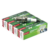 电装(DENSO)TT双铱金火花塞IK16TT火花塞适用于大众/铃木/别克/雪佛兰/荣威/现代(单支装)