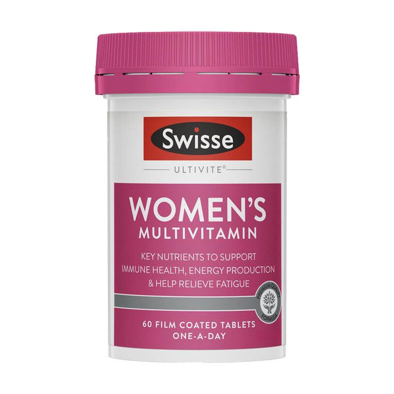 澳洲 Swisse 女士综合复合 维生素 片剂 60片 1瓶装 多维植物精华营养 澳大利亚进口图片