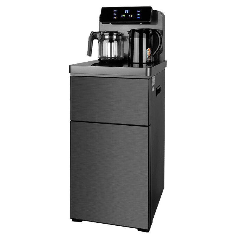 司迈特茶吧机bm-26/b9a深灰/压缩机制冷:超大led炫彩屏/远程操控,双水