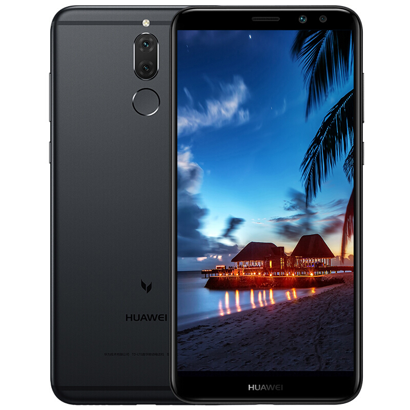 华为huawei华为麦芒6全网通4gb64gb版曜石黑移动联通电信4g手机双卡双