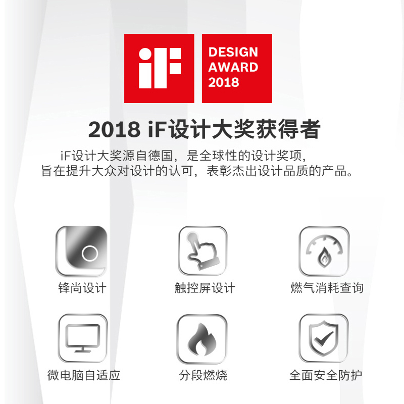 博世BOSCH13升燃气热水器Therm6600F13L精控恒温 原装进口CPU 二代燃气热水器