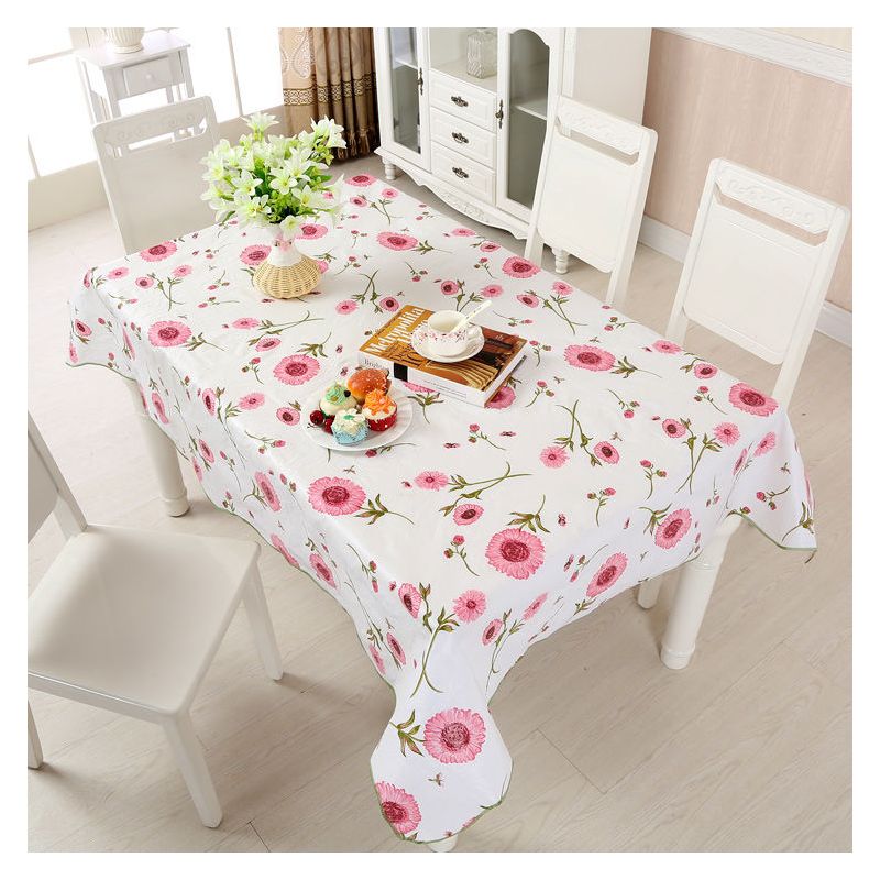环保桌布pvc材质防水防油桌垫茶几方桌长桌餐桌大圆桌通用台布