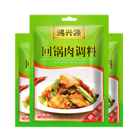 [鸿兴源]回锅肉调料80g*3袋装川菜系列调味料速成调料调味品调料微辣