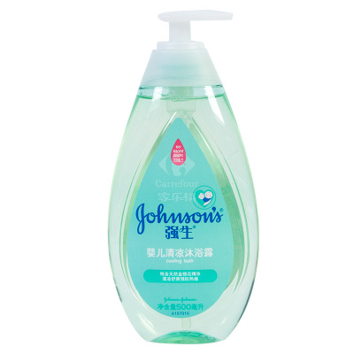 强生婴儿清凉沐浴露500ml