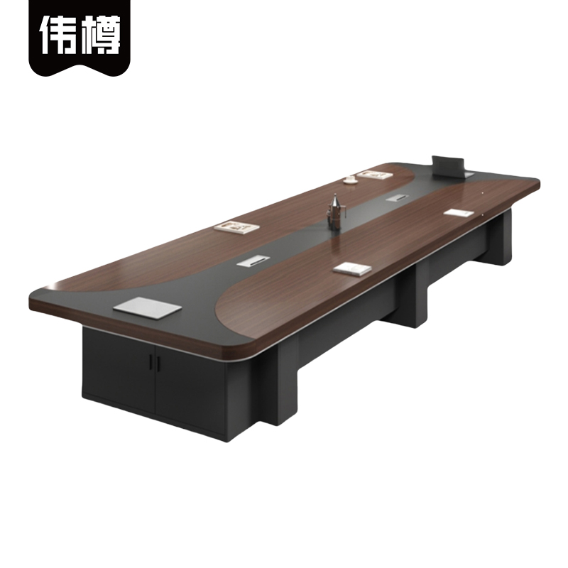 伟樽木质会议桌160*80*75cm张
