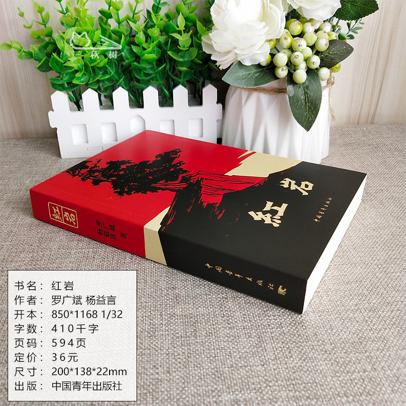 [正版]红岩书原著 杨益言罗广斌著初中小学版六年级七年级下册课外阅读书籍读物解放战争题材小说书籍中国青年出版社初中生高清大图