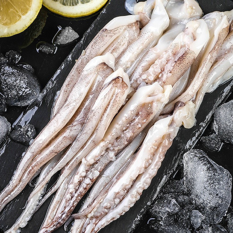 好拾味冷冻三去鱿鱼须400g袋烧烤火锅食材生鲜铁板鱿鱼海鲜水产