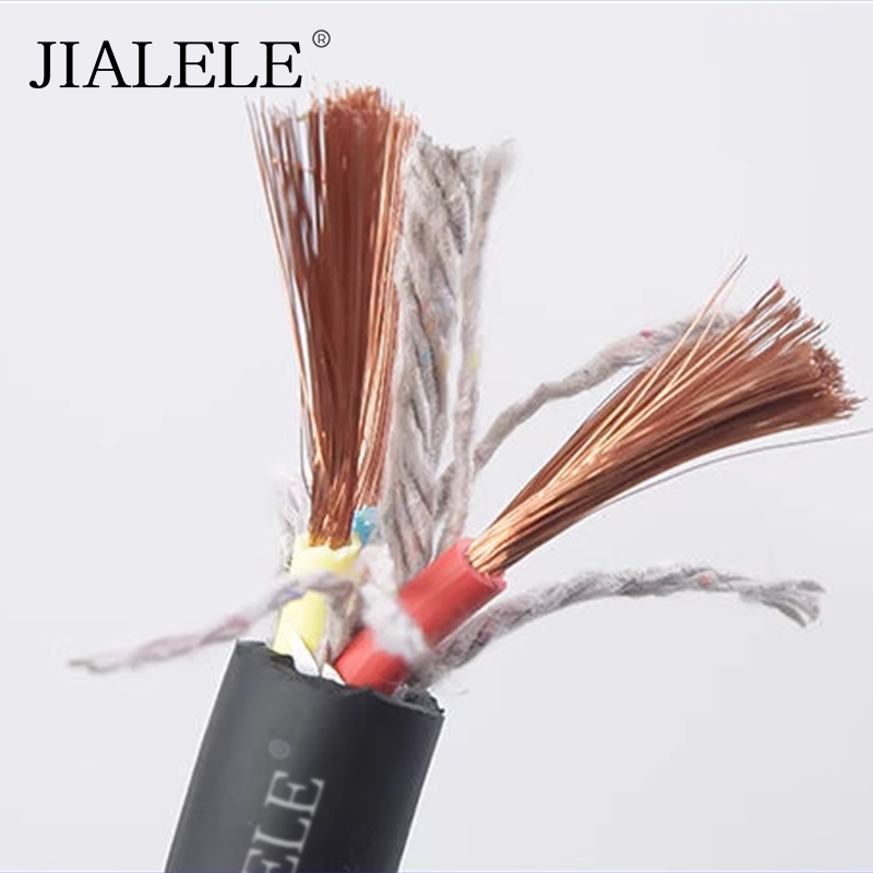 JIALELE 橡套软电缆 YC2*16 米高清大图