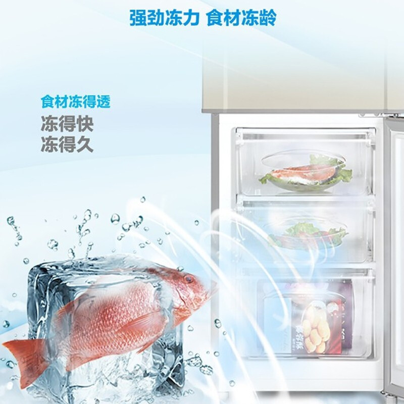 格力(GREE)冰箱 BCD-185CA 家用185升迷你小型两门双门电冰箱冷冻冷藏办公室用 直冷冰箱