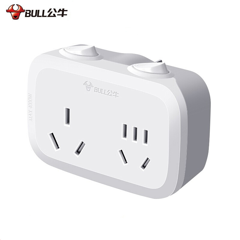 公牛 (bull ) 转换器插座GN-9323D 16A转10A(单位:个)