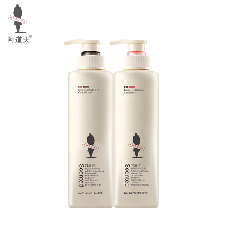 阿道夫(ADOLPH) 净屑舒爽+精萃修护洗护套装 520ml*2