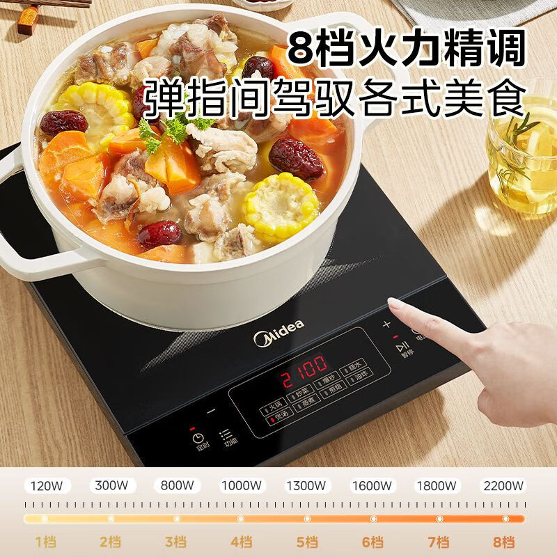 美的(Midea)2200W大功率电磁炉RT22E06(单位:台)高清大图