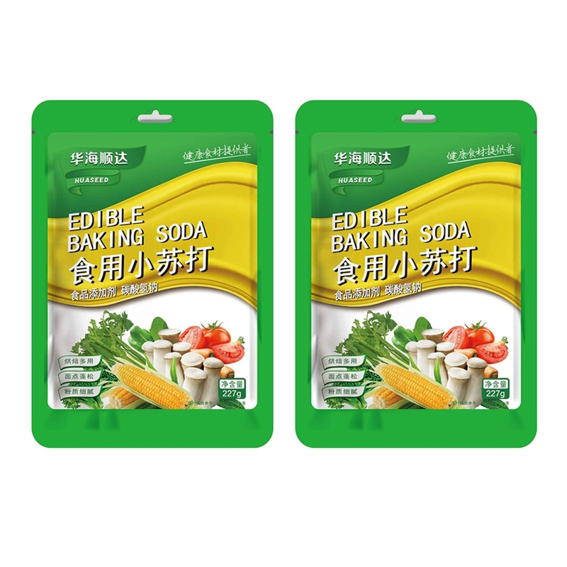 华海顺达食用小苏打227g*2包袋装清洁去污碳焙辅料食品级厨房专用