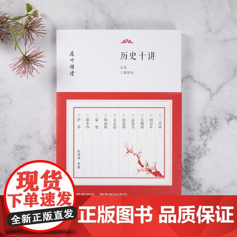 历史十讲:走进王朝深处 东方出版社 正版书籍高清大图