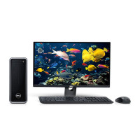 戴尔(DELL)Inspiron 3647-R8538B 台式电脑主机 G1840 4GB 500G 2G独显 23英寸