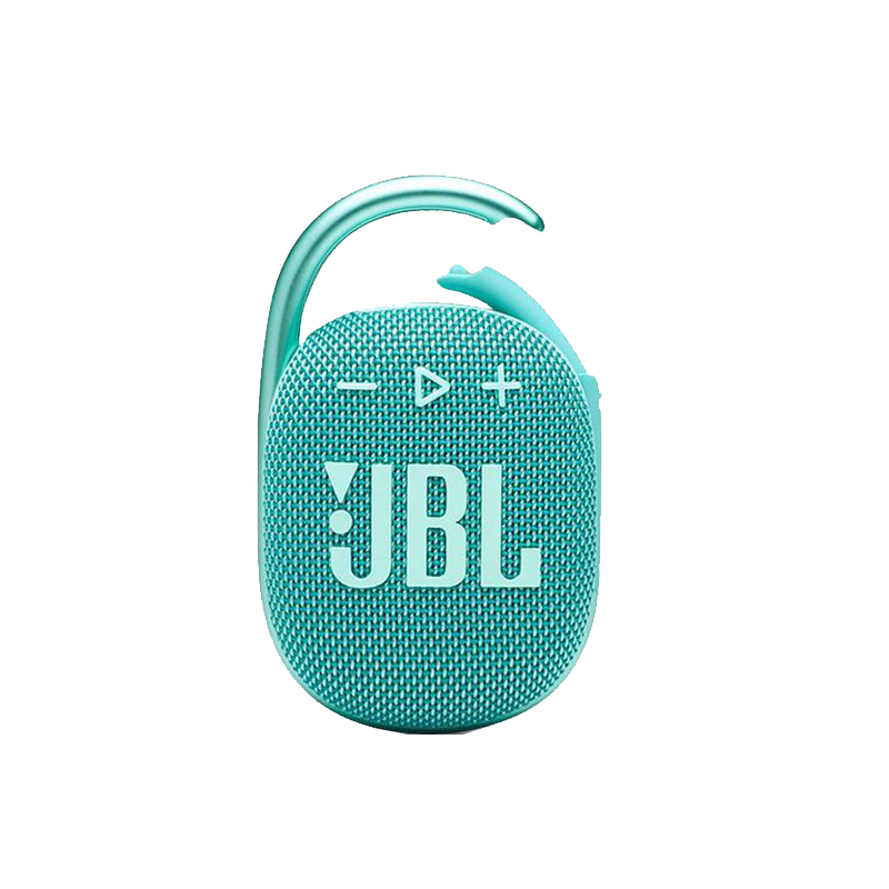 JBL CLIP4 无线音乐盒四代 蓝牙便携音箱 户外音箱迷你音响 IP67防尘防水 超长续航一体式卡扣 薄荷青