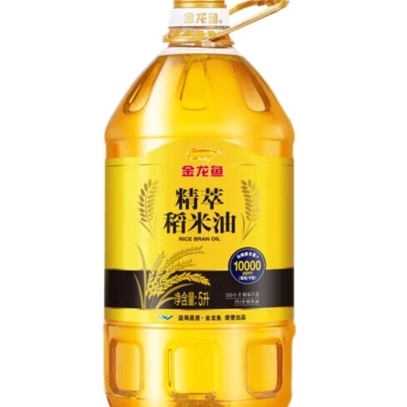 金龙鱼 精萃稻米油 5L 食用油谷维素