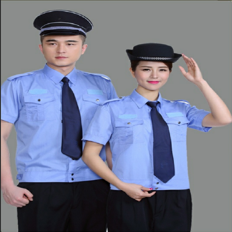 沐茵树治安执勤服辅警短袖衬衣制服半袖muyinshu1144夏季执勤服衬衫