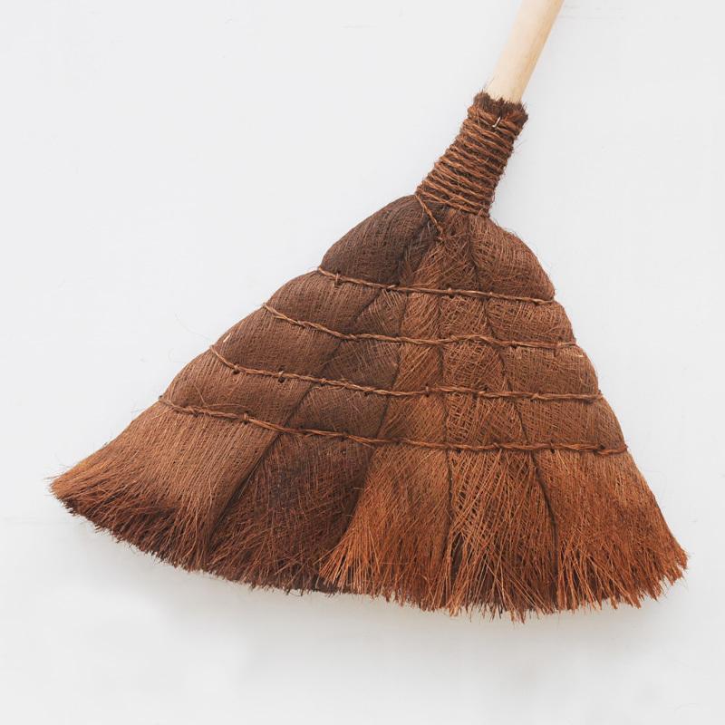 天然家用棕软毛扫把大号单个鬃毛扫帚加厚棕笤帚学校工厂