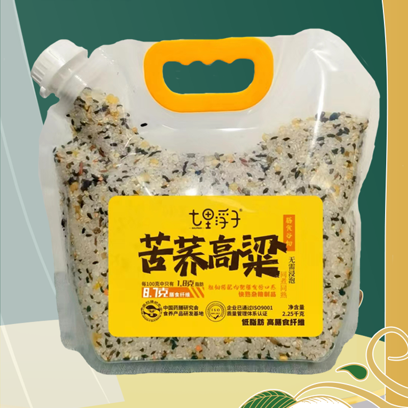 七里浮子15分钟快熟紫薯山药膳食粥料1.1kg