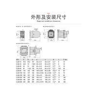 德力西 交流接触器 CJ20-250A 220V