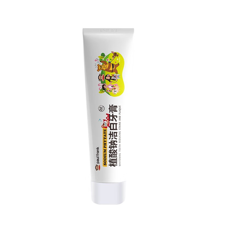 大嘴猴(paul frank)植酸钠洁白牙膏 植酸钠洁白牙膏x2 净含量:120g f